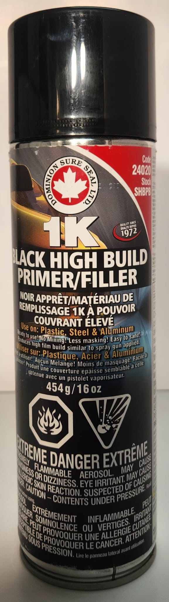 1K High Build Primer/Filler , 454g - Dominion