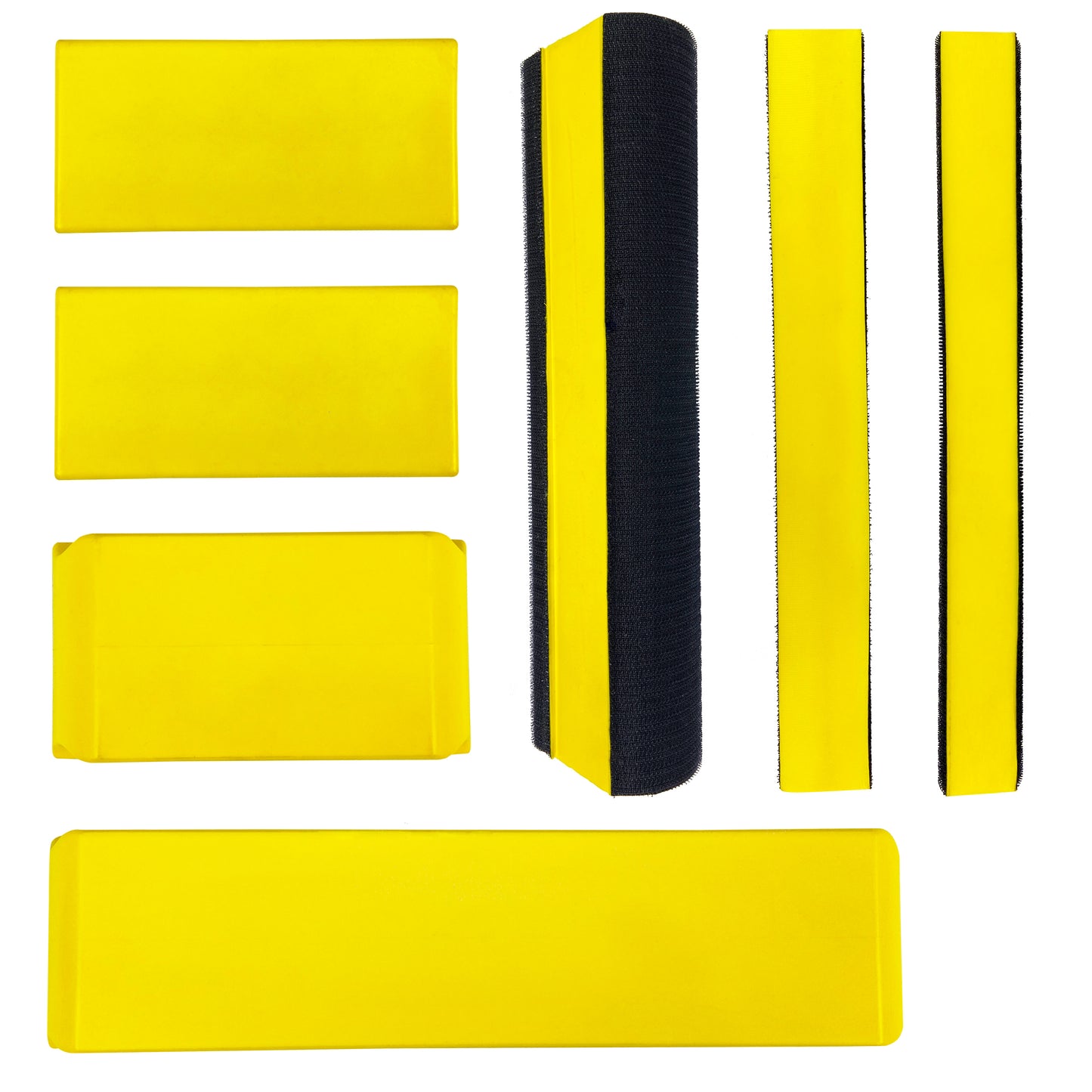 Yellow Sanding Block Set – 7 pcs