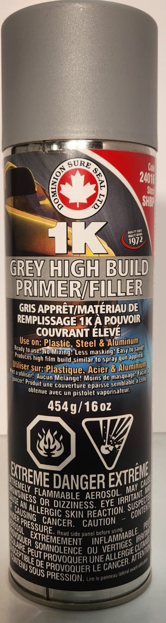 1K High Build Primer/Filler , 454g - Dominion