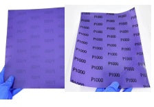 9" x 11" Purple Dry Sanding Paper – 50 pcs
