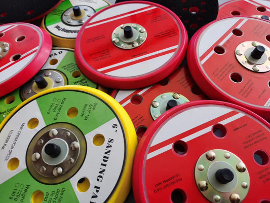 6" Plastic Backing Pad for DA Sande