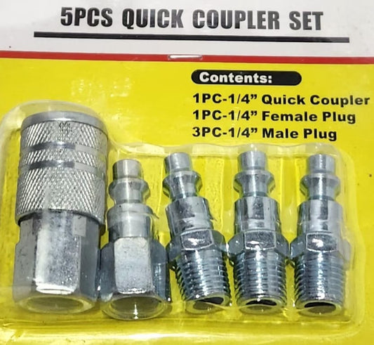 Quick coupler set - 5 pcs