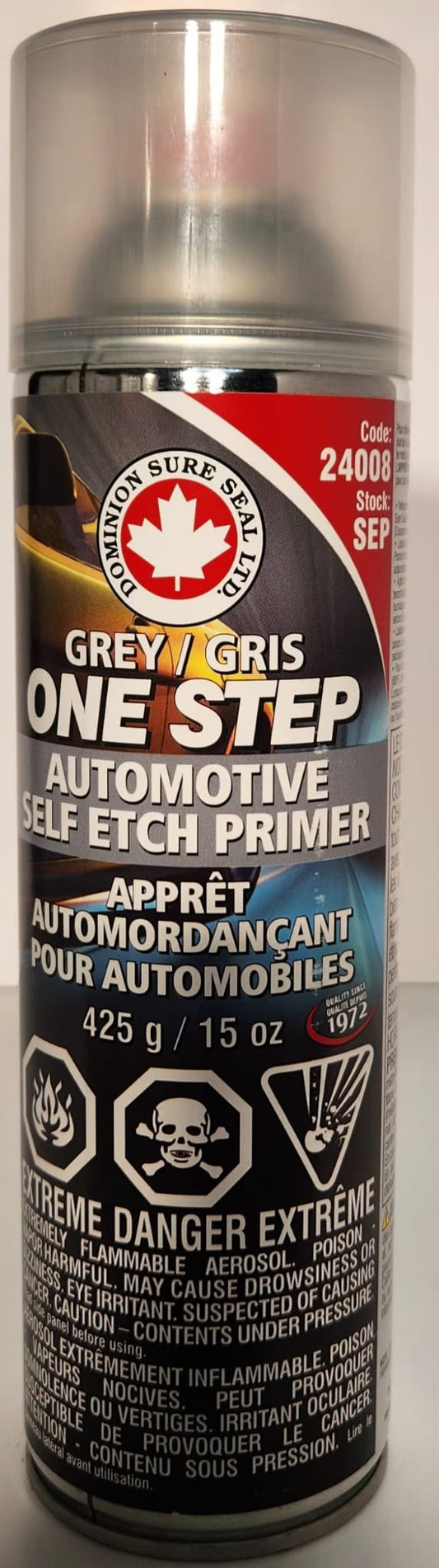 One Step Self Etching Primer, aerosol, 425g Dominion