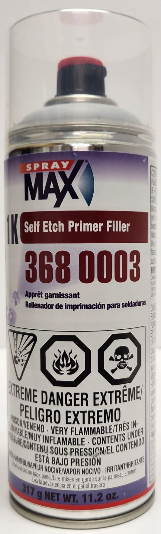 1K Self Etch Primer Filler Light Grey, aerosol